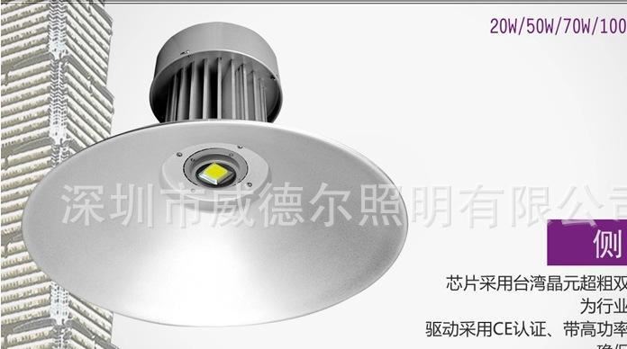 led投光燈30W50W100W150W防爆廠房工礦燈車間照明倉庫燈 天棚燈示例圖8