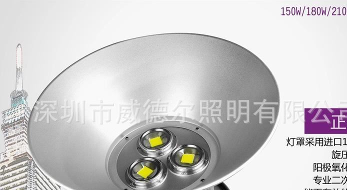 led投光燈30W50W100W150W防爆廠房工礦燈車間照明倉庫燈 天棚燈示例圖10