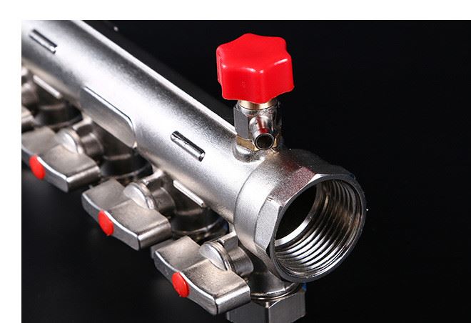 地熱分水器（精品） 集分水器 連體 地暖分水器 智能 廠家直銷示例圖5