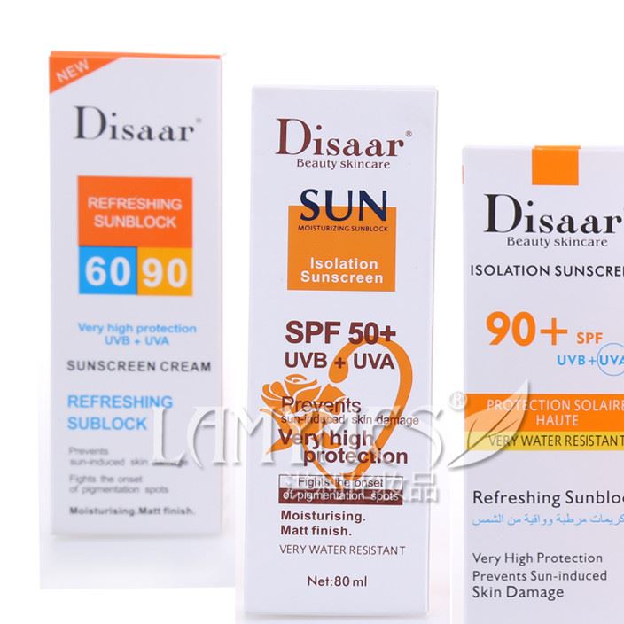 Dissar 蒂莎 SPF60  防曬霜 保濕美白防曬保護霜 80ml示例圖1