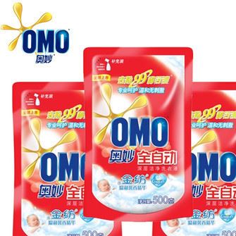洗衣液奧妙廠家批發(fā)含金紡500克瓶裝贈品勞保免費拿樣特價包郵示例圖2