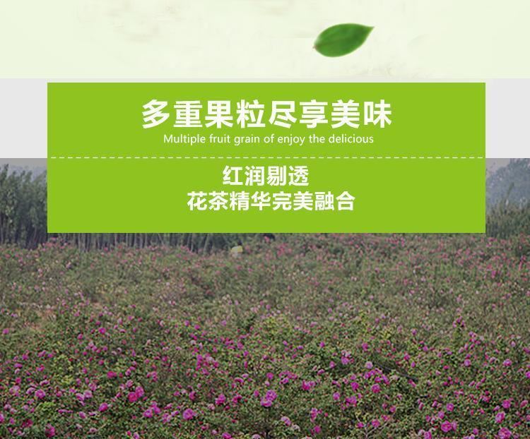 巴黎香榭水果茶果粒茶果味茶罐裝花果茶500g洛神花茶法國配方示例圖2