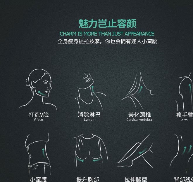 澳洲代購(gòu)Lacues 24k玫瑰金微電流瘦臉儀臉部按摩器滾輪v臉現(xiàn)貨示例圖6