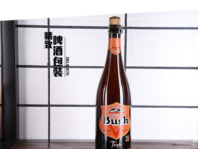 比利時(shí)布什啤酒 12度高濃度烈性啤酒750ml  日期新鮮示例圖23