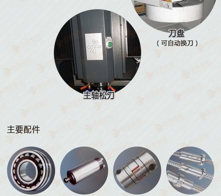 新款上市 泰州特銳直銷數(shù)控雕銑機7080 電腦數(shù)控雕銑機 精雕機示例圖7