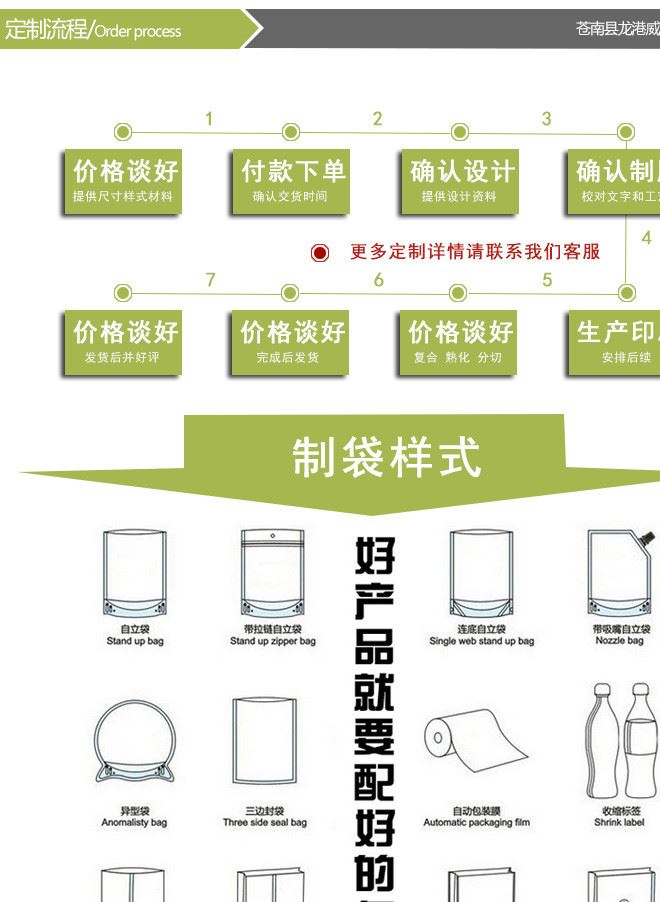 廠家定做休閑食品復合塑料袋 珠光膜彩印飲料茶葉袋 定制logo示例圖9