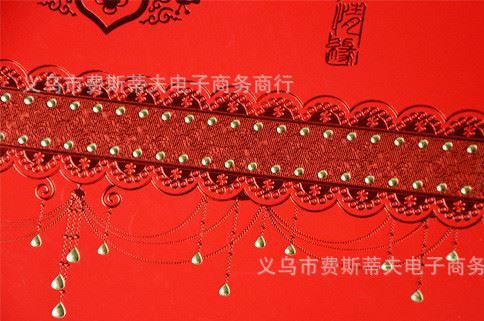 2014創(chuàng)意新款雙喜禮金簿簽到本婚禮簿婚慶用品簽名冊(cè)廠家批發(fā)現(xiàn)貨示例圖2