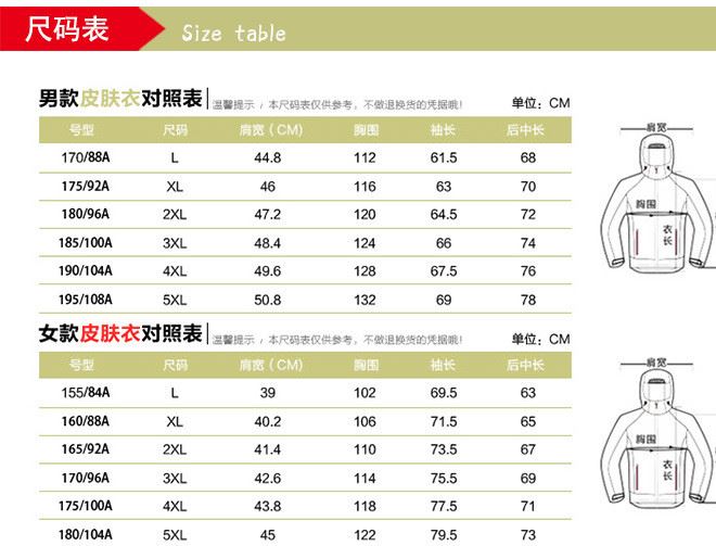 夏季爆款戶外情侶皮膚風(fēng)衣防曬速干衣大碼外貿(mào)速賣通貨源一件代發(fā)示例圖8