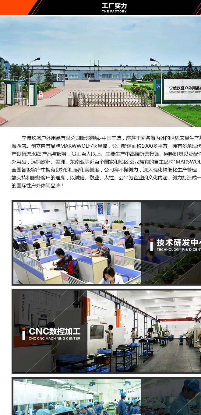 玖盛戶外－工廠實力