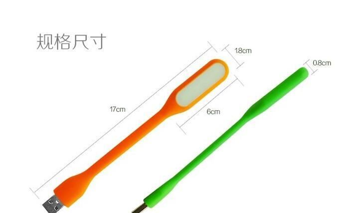 白光護眼USB小米燈 LED迷你USB長條燈 移動電源強光usb隨身燈示例圖12