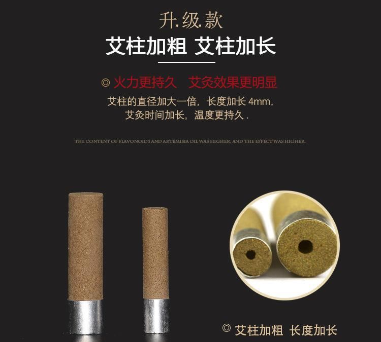 南陽包郵艾艾貼60粒聚能灸艾灸貼溫灸貼艾灸粒艾艾燭加粗示例圖3