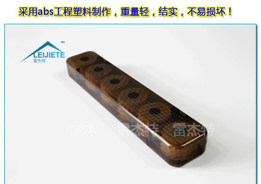漁具12軸工程塑料主線盒透明咖啡色主線盒多功能漁具盒示例圖4