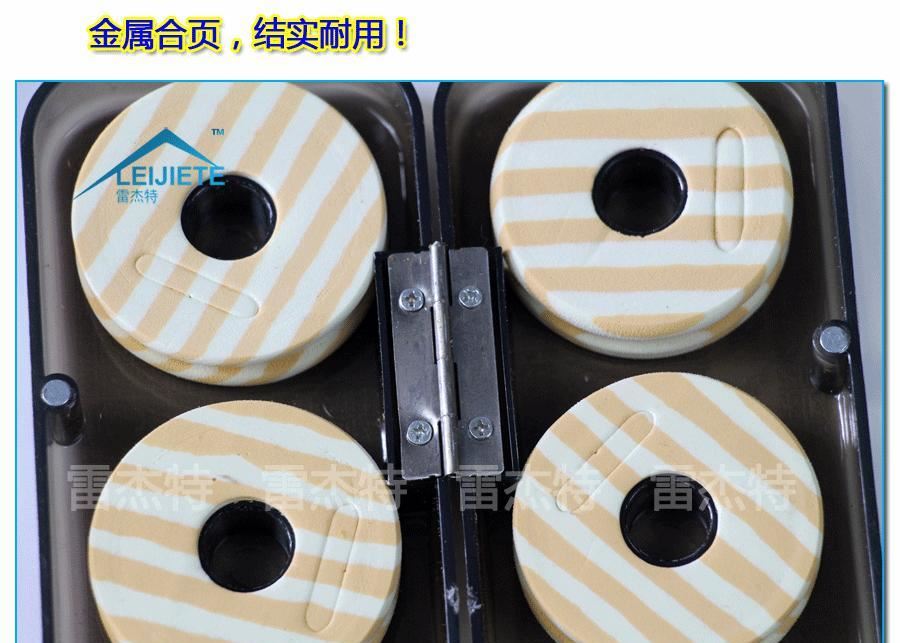 漁具12軸工程塑料主線盒透明咖啡色主線盒多功能漁具盒示例圖12