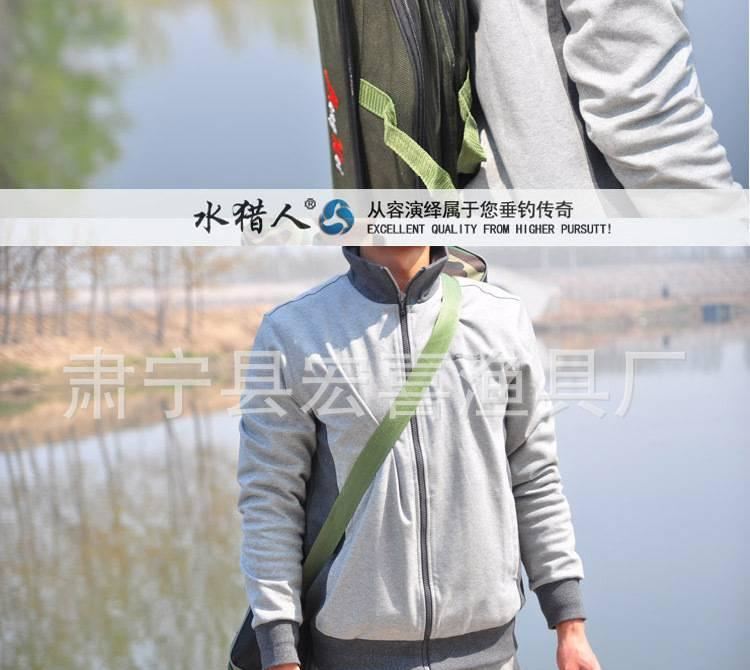 批發(fā) 漁具包80cm雙層三層魚竿包防水釣魚包迷彩示例圖10