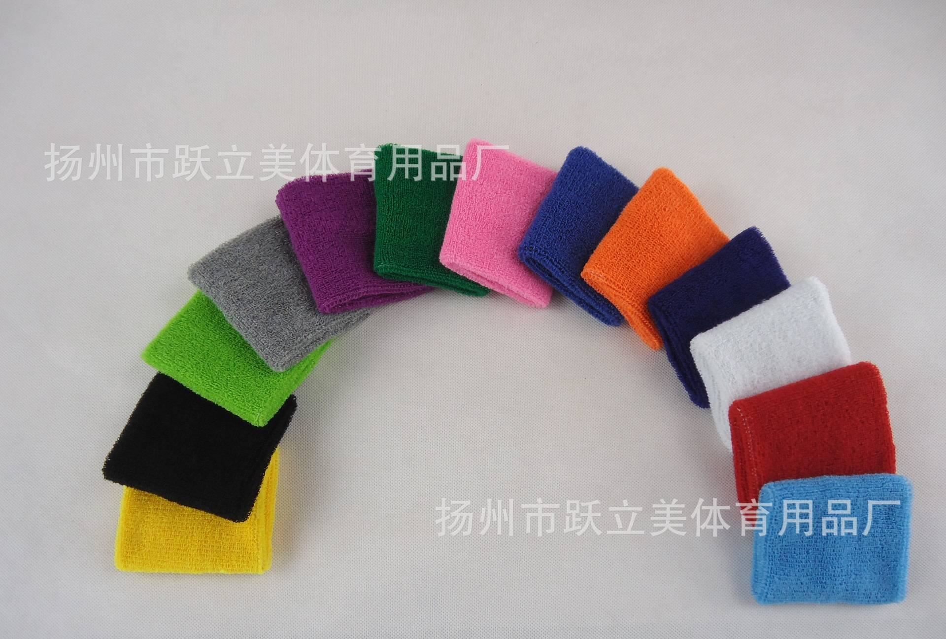 廠家直銷毛巾吸汗彩色護(hù)腕籃球羽毛球運(yùn)動(dòng)護(hù)具定制LOGO刺繡花批發(fā)示例圖6
