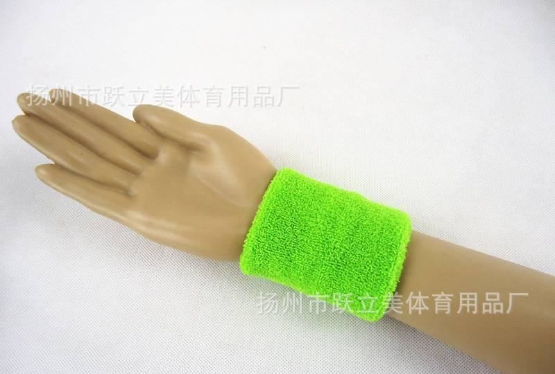 廠家直銷毛巾吸汗彩色護(hù)腕籃球羽毛球運(yùn)動(dòng)護(hù)具定制LOGO刺繡花批發(fā)示例圖7