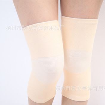 廠家直銷四面彈竹炭纖維護(hù)膝籃球運(yùn)動(dòng)防護(hù)純棉保健保暖跑步護(hù)具示例圖2