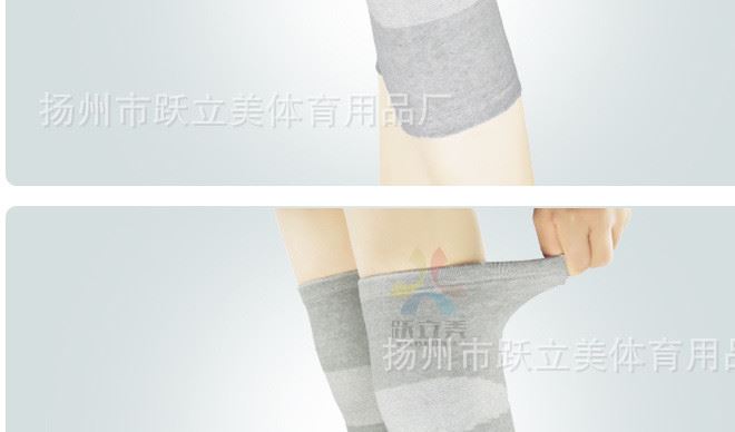 廠家直銷四面彈竹炭纖維護(hù)膝籃球運(yùn)動(dòng)防護(hù)純棉保健保暖跑步護(hù)具示例圖30