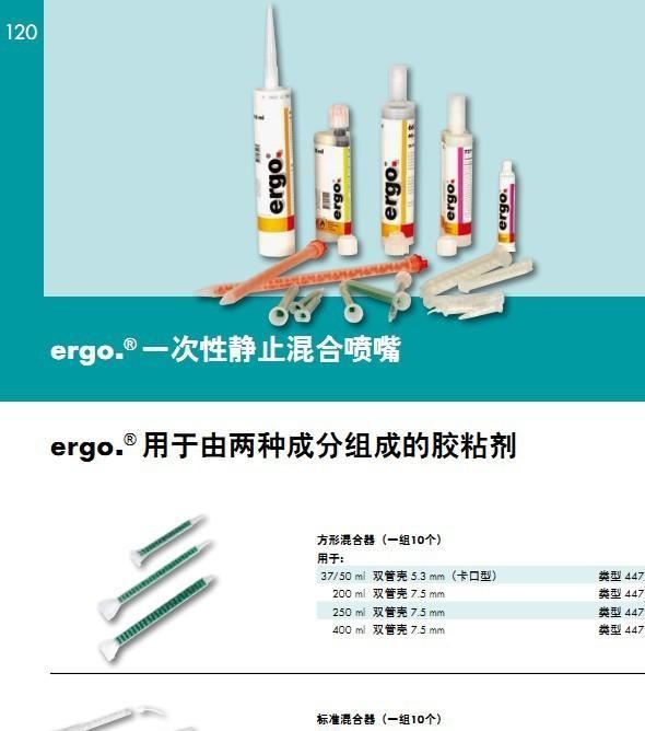 ergo 一次性靜止混合噴嘴示例圖2