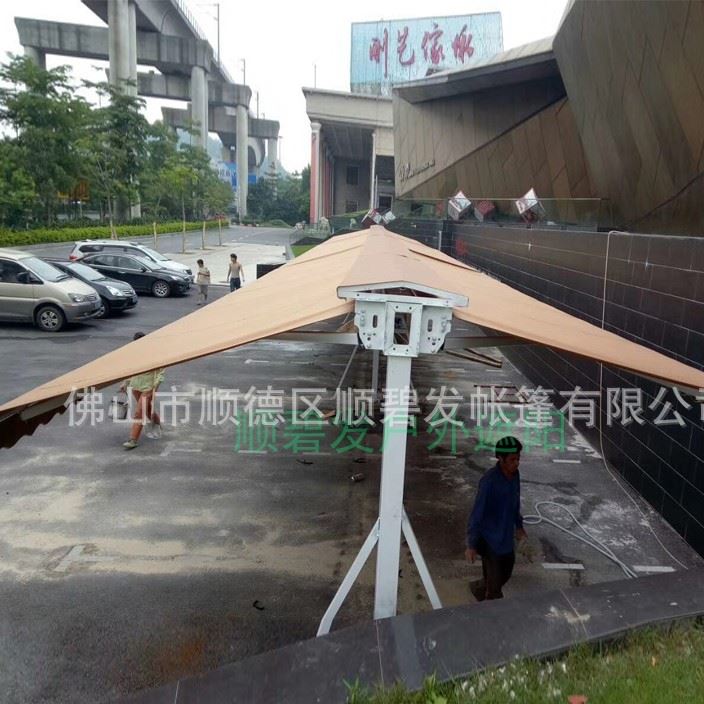 高端定制汽車遮陽(yáng)篷私家車活動(dòng)停車棚小車防曬防雨棚移動(dòng)停車庫(kù)示例圖15