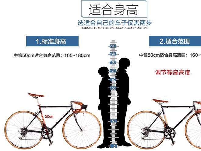 廠家直銷復古公路車14速彎把梁撥變速器700C公路自行車贈送大禮包示例圖17