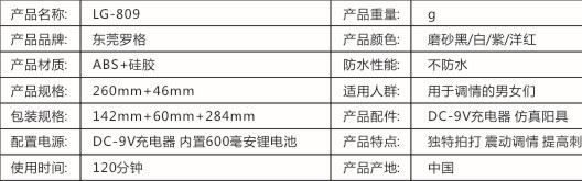 超級(jí)金剛AV棒LG-809示例圖1