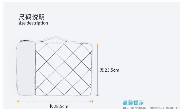 廠家直銷 時(shí)尚筆記本包 ipad電腦包    手提公文包10寸包示例圖2