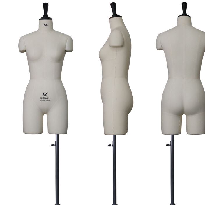 北服人臺女半身立體帶腿人臺服裝打版人臺服裝公仔模特展示道具示例圖1