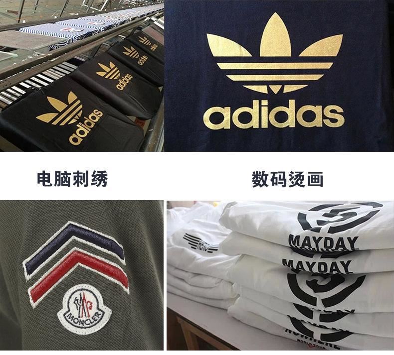 定制工作服翻領(lǐng)班服T恤棉印制衫文化衫定做廣告衫訂制衣服印字示例圖8