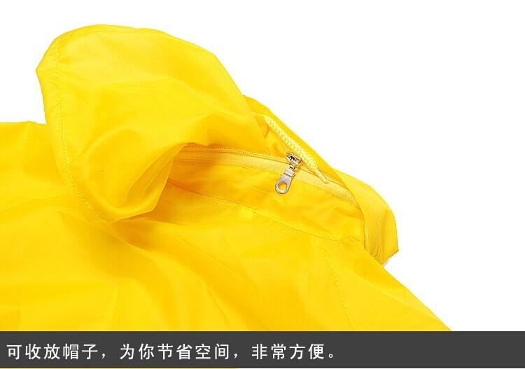 連帽防風防水廣告風衣廠家批發志愿者風衣定做拉鏈工作服外套定制示例圖14