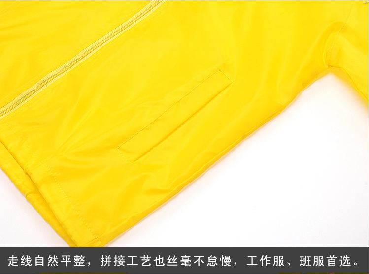 連帽防風防水廣告風衣廠家批發志愿者風衣定做拉鏈工作服外套定制示例圖17