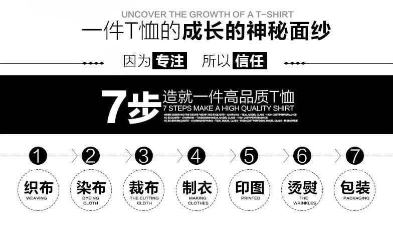 白拉領(lǐng)男女短袖t恤定制空白圓領(lǐng)文化廣告衫廠家直銷繡花印字示例圖1