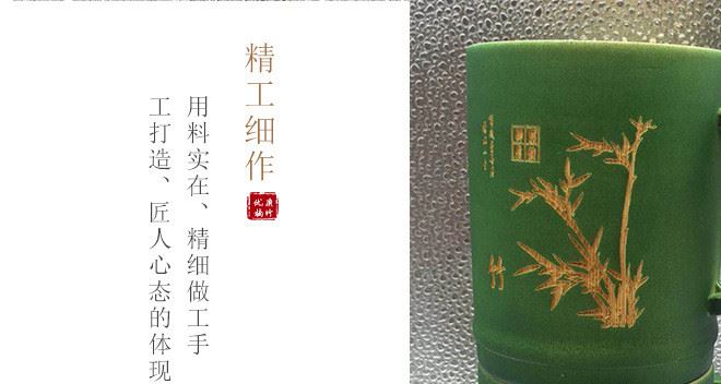 廠家直銷 天然環(huán)保綠竹杯 竹制杯子 竹木旅游工藝品品質(zhì)示例圖8