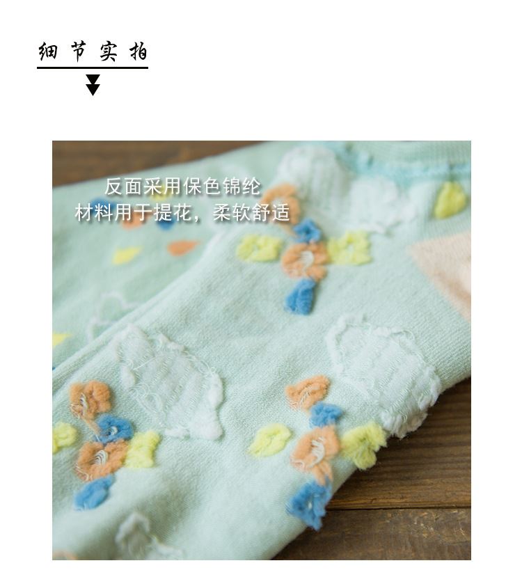 襪子批發(fā) 2016caramella春夏新品 韓版全棉女士雨點個性清新船襪示例圖9