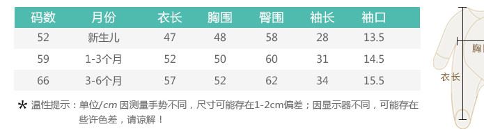 佩愛 新生兒春秋季衣服0-3個月嬰兒初生男女滿月小寶寶連腳連體衣示例圖17