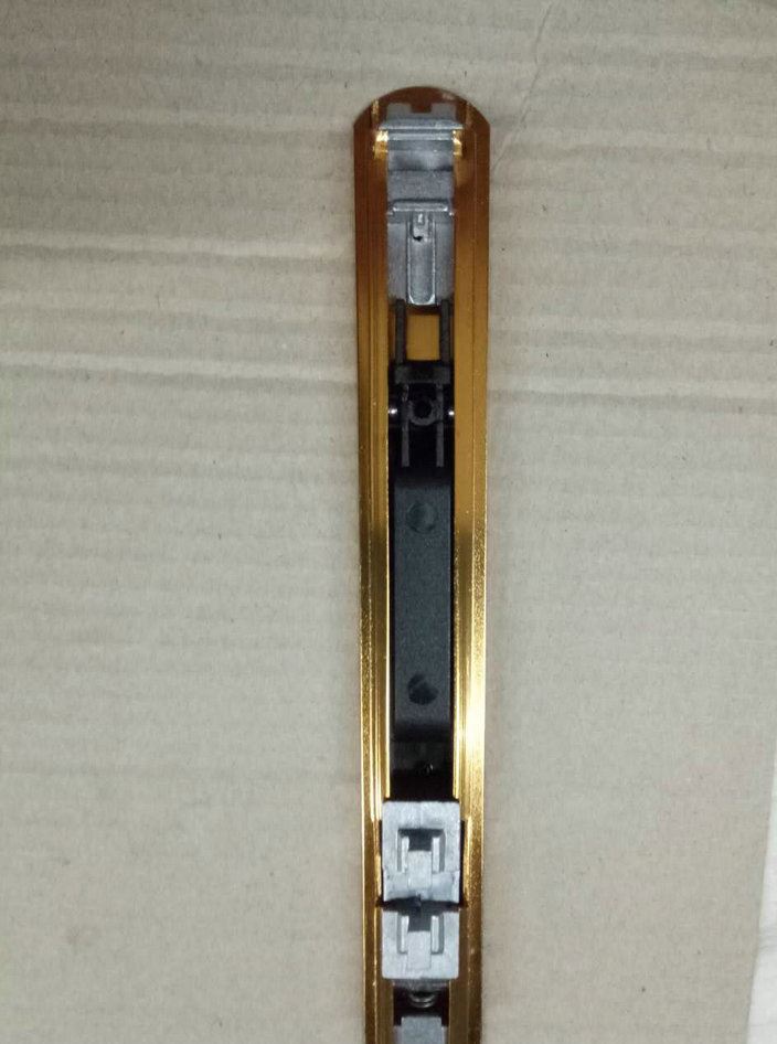 推拉門窗氧化鎖 紗窗鎖 工程標準移門一字鎖 推拉門窗專用鎖示例圖32