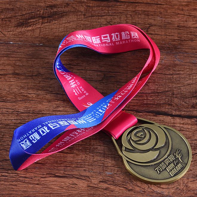 廠家直銷批發金屬獎牌獎章勛章掛牌胸牌定制電鍍鋅合金麥穗金箔獎示例圖7