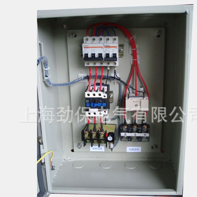 KX1- 55kw 電動機(jī)單機(jī)單向直接啟動控制箱，水泵控制箱示例圖3