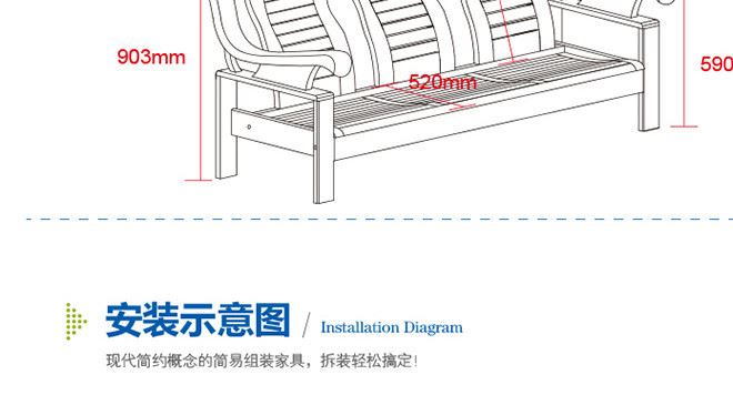 GCON志光實(shí)木沙發(fā)組合 現(xiàn)代中式實(shí)木家具 古典客廳會(huì)客橡膠木沙發(fā)示例圖29