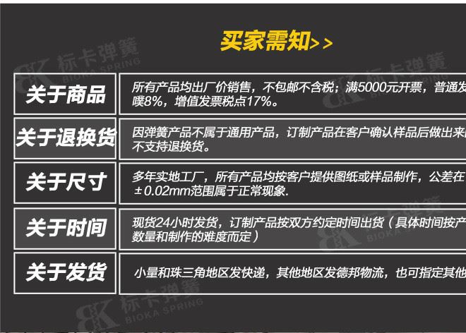 彈簧廠供應護線彈簧 壓縮彈簧 壓力扭力簧 護線彈簧 軟管示例圖13