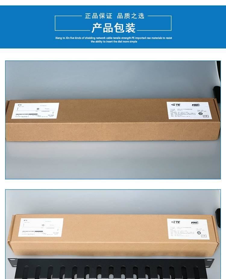 原裝 AMP安普1U理線器 1427632-1 AMP理線器  機柜專用示例圖7