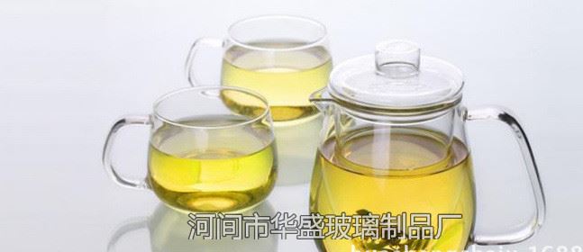 廠家定制耐高溫玻璃茶具花茶壺套裝特價茶具禮品帶蓋套裝組合示例圖4