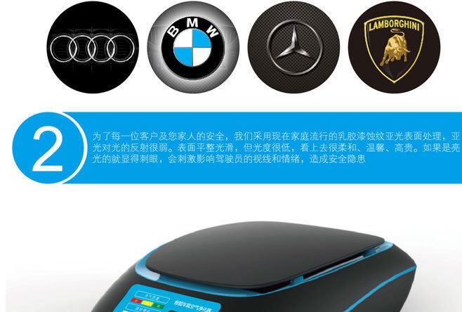 負(fù)離子復(fù)合濾網(wǎng)車載凈化 車載凈化器OEM生產(chǎn)廠家智能車載凈化器示例圖21
