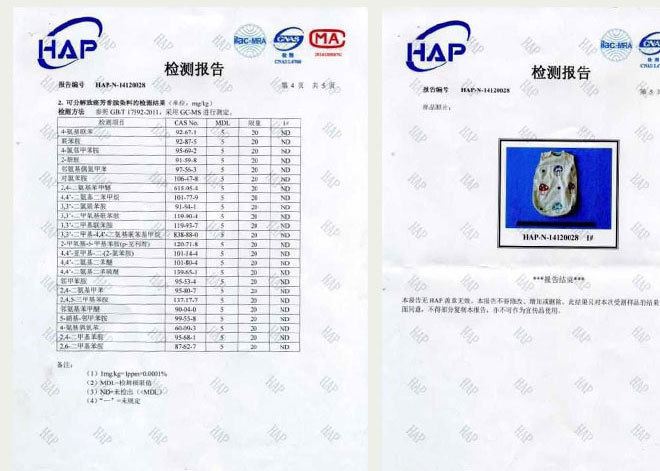 x13兒童睡袋-8質(zhì)量檢驗報告