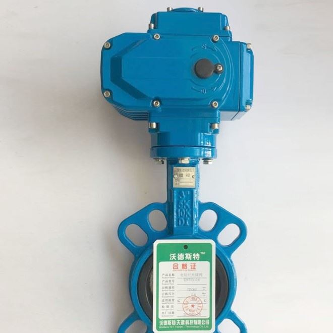 蝶閥 電動蝶閥 電動對夾蝶閥 電動閥 電動法蘭蝶閥  D971X-16Q示例圖4