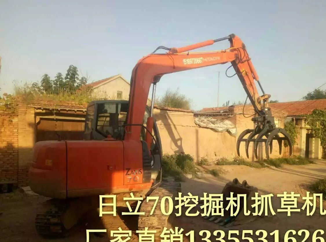 固定式抓料機(jī) 抓草機(jī)操作簡單示例圖9