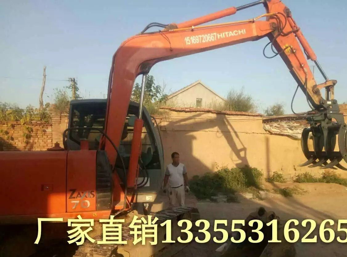 固定式抓料機(jī) 抓草機(jī)操作簡單示例圖11