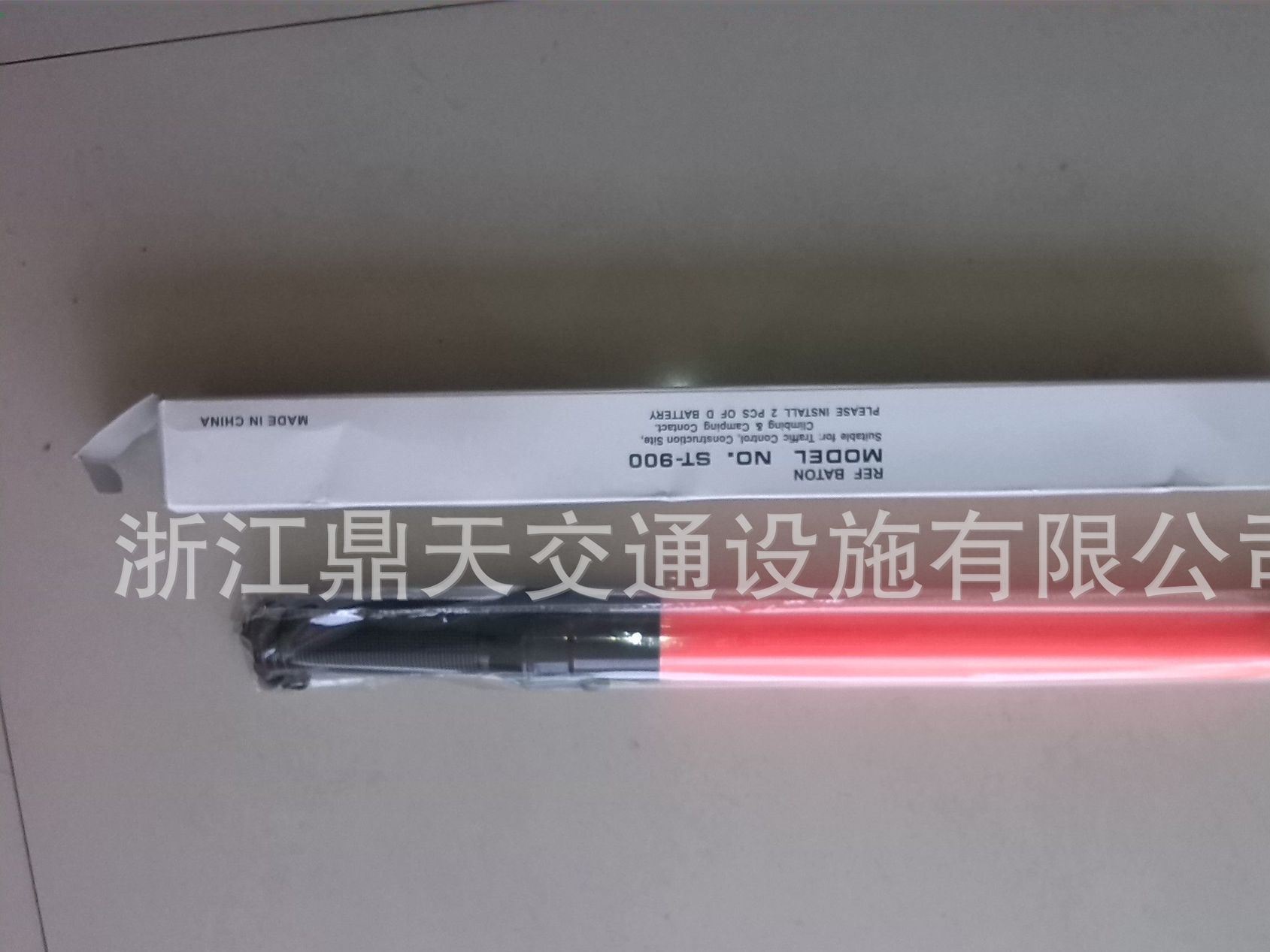 廠家直銷(xiāo) 高品質(zhì)　超省電　紅色 led交通指揮棒DW-ZHB01-2示例圖2