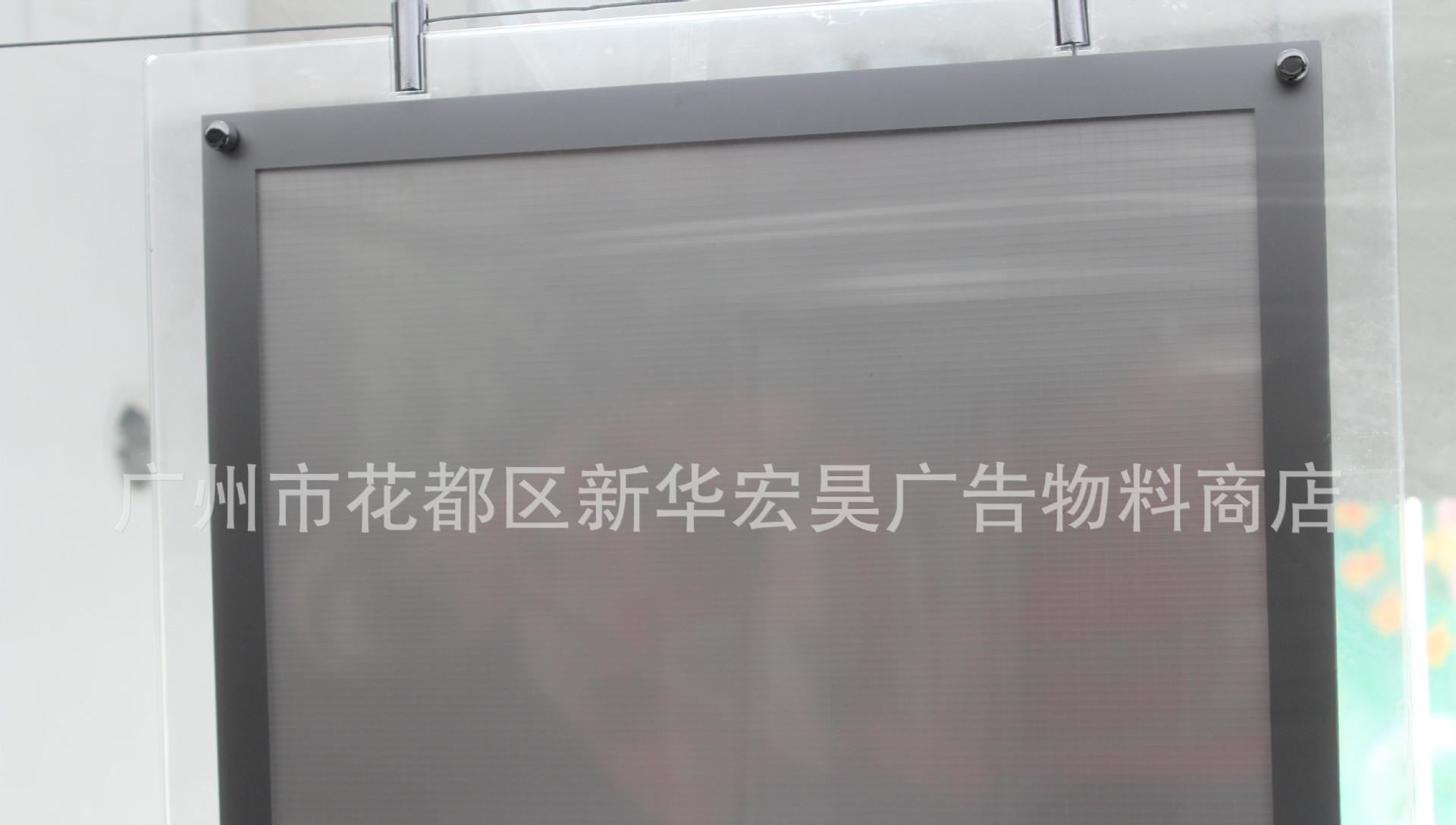 廠價超薄燈箱商業(yè)亮化工程廣告展覽展示LED單雙面T4定制水晶燈箱示例圖10