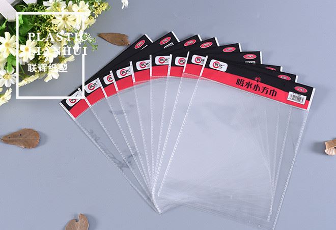 廠家直銷 opp袋 自粘袋 包裝袋不干膠服裝袋透明自封袋子定制log示例圖3